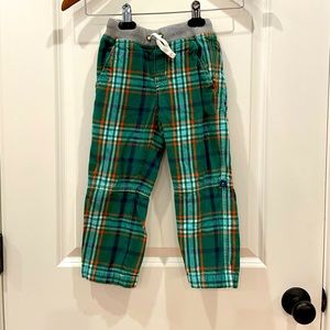 Mini Boden plaid pants